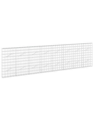 Gabione con Filo da 3,5 mm e Rete da 10x10 cm 400x10x100 cm