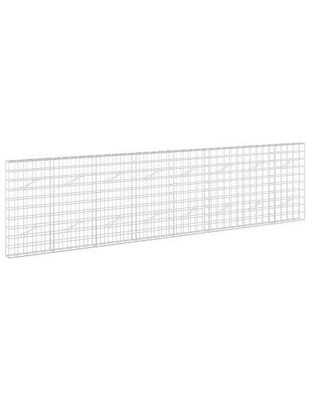 Gabione con Filo da 3,5 mm e Rete da 10x10 cm 400x10x100 cm
