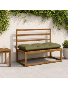 Cuscini per Panchina VIANEN 2 pz 100% Poliestere Verde Oliva