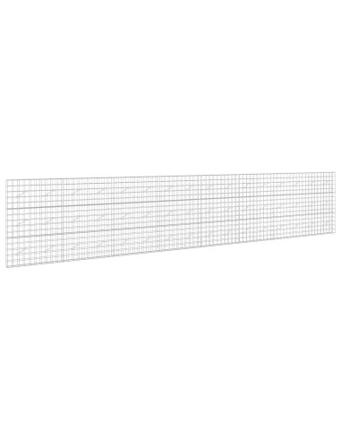 Gabione con Filo da 3,5 mm e Rete da 10x10 cm 800x10x150 cm