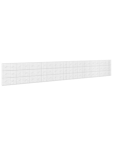 Gabione con Filo da 3,5 mm e Rete da 10x10 cm 1050x10x150 cm