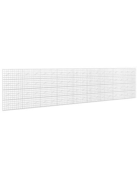 Gabione con Filo da 3,5 mm e Rete da 10x10 cm 900x10x200 cm