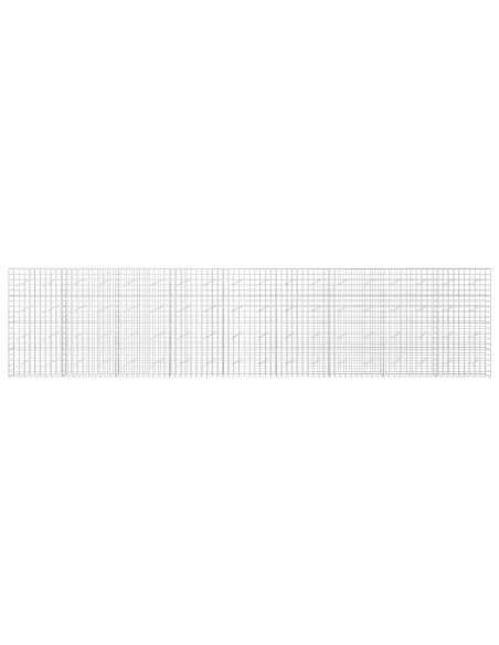 Gabione con Filo da 3,5 mm e Rete da 10x10 cm 900x10x200 cm