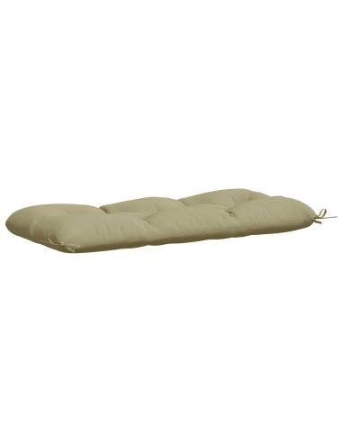 Cuscini per Panchina VIANEN 2 pz 100% Poliestere Verde chiaro