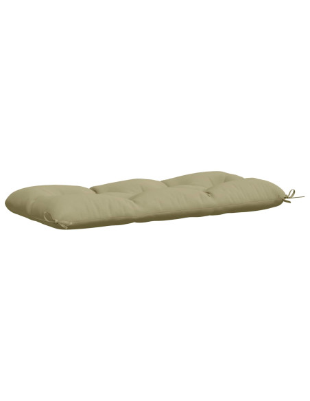 Cuscini per Panchina VIANEN 2 pz 100% Poliestere Verde chiaro