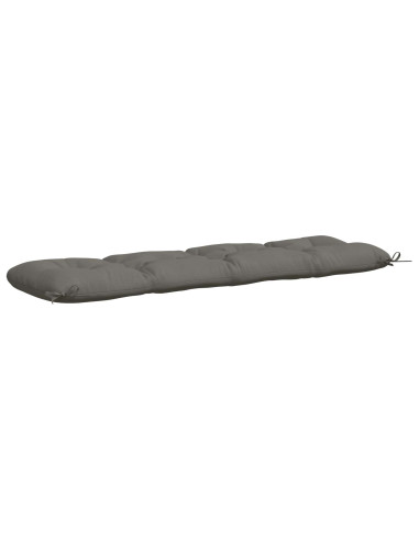 Cuscini per Panchina VIANEN 2 pz 100% Poliestere Grigio