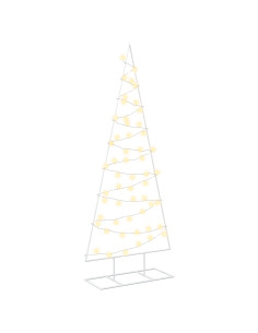 Albero di Natale in metallo con LED KUOPIO 150 cm Bianco caldo 2