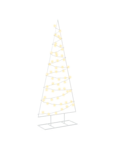 Albero di Natale in metallo con LED KUOPIO 150 cm Bianco caldo