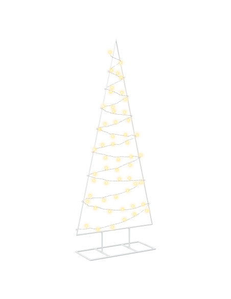 Albero di Natale in metallo con LED KUOPIO 150 cm Bianco caldo