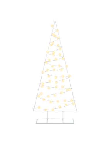 Albero di Natale in metallo con LED KUOPIO 150 cm Bianco caldo