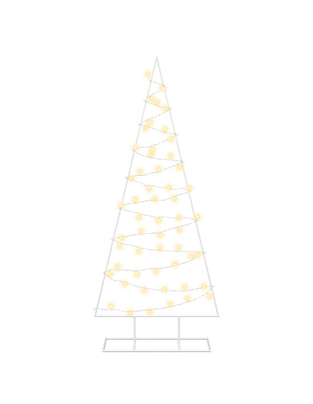Albero di Natale in metallo con LED KUOPIO 150 cm Bianco caldo