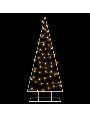 Albero di Natale in metallo con LED KUOPIO 150 cm Bianco caldo