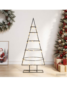 Albero di Natale in metallo con supporto KUOPIO 90 cm