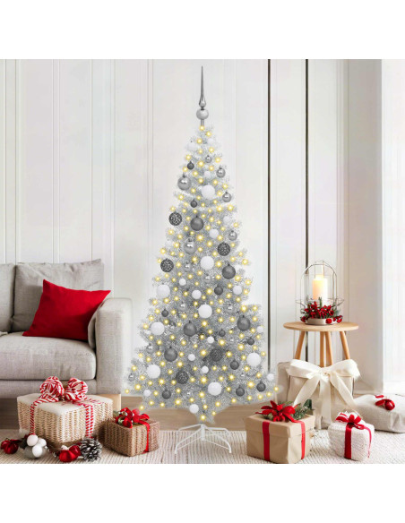 Albero di Natale Argento 180 cm PET