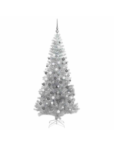 Albero di Natale Argento 180 cm PET