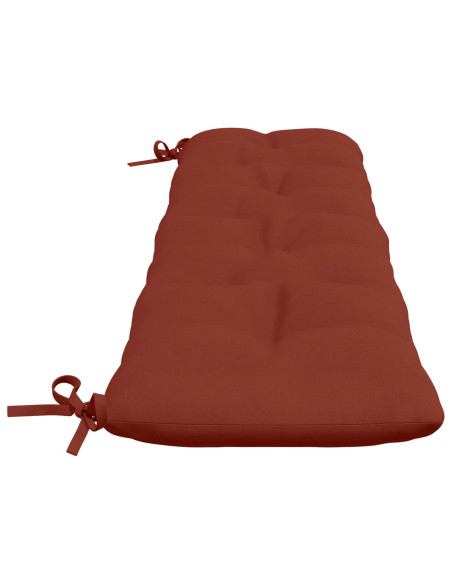 Cuscini per Panchina VIANEN 2 pz 100% Poliestere Rosso