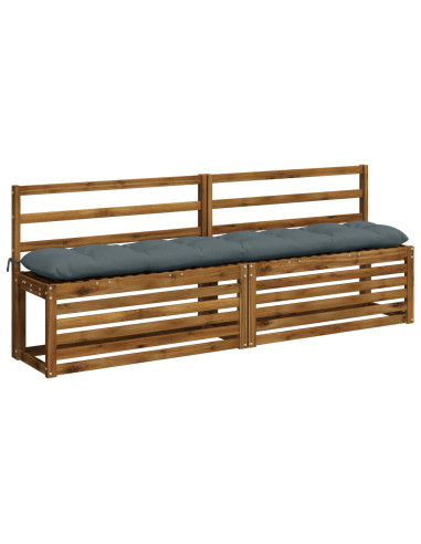 Cuscini per Panchina VIANEN 2 pz 100% Poliestere Blu