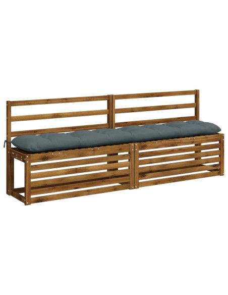 Cuscini per Panchina VIANEN 2 pz 100% Poliestere Blu