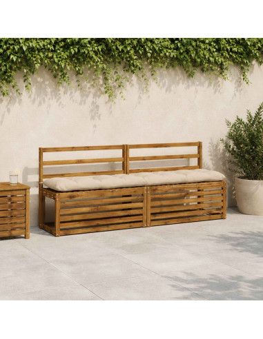 Cuscino per panchina VIANEN 100% Poliestere Crema