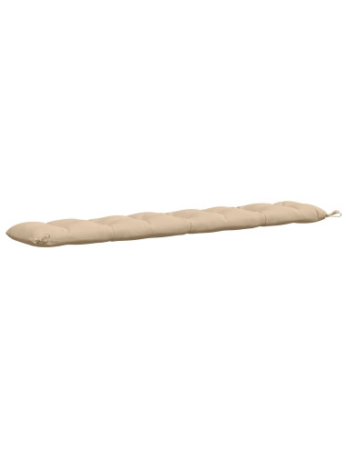 Cuscino per panchina VIANEN 100% Poliestere Crema