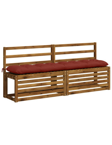 Cuscino per panchina VIANEN 100% Poliestere Rosso