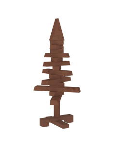Albero di Natale in legno KOTKA 60 cm Legno Massello di Pino 2