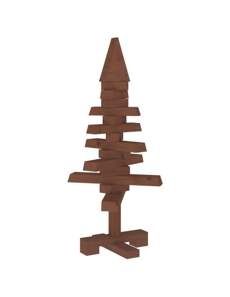 Albero di Natale in legno KOTKA 60 cm Legno Massello di Pino