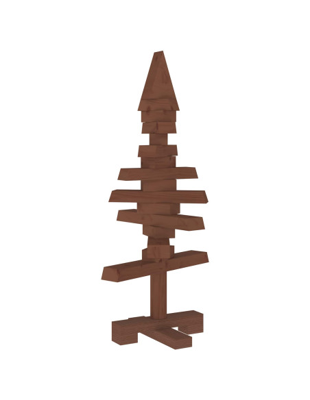 Albero di Natale in legno KOTKA 60 cm Legno Massello di Pino