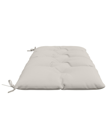 Cuscino per panchina VIANEN 100% Poliestere Bianco