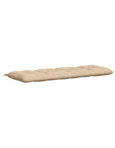 Cuscino per panchina VIANEN 100% Poliestere Crema 2