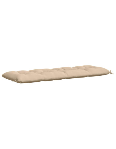 Cuscino per panchina VIANEN 100% Poliestere Crema