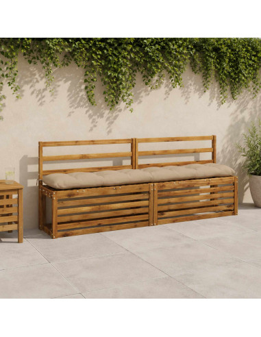 Cuscino per panchina VIANEN 100% Poliestere Sabbia