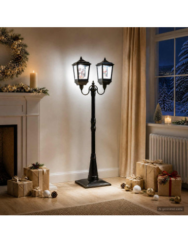 Lanterna di Natale ESPOO Bianco freddo 57 x 37,5 x 179 cm