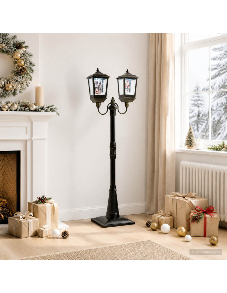 Lanterna di Natale ESPOO Bianco freddo 57 x 37,5 x 179 cm