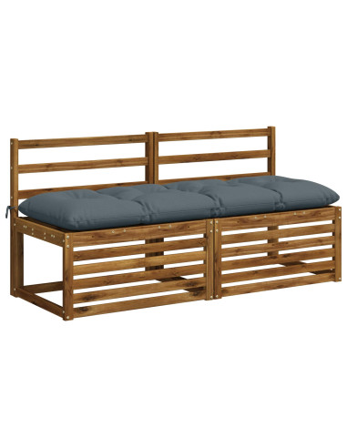 Cuscino per panchina VIANEN 100% Poliestere Blu