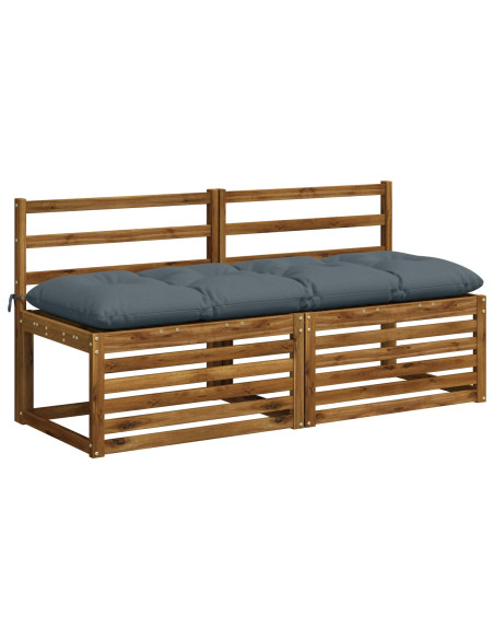 Cuscino per panchina VIANEN 100% Poliestere Blu