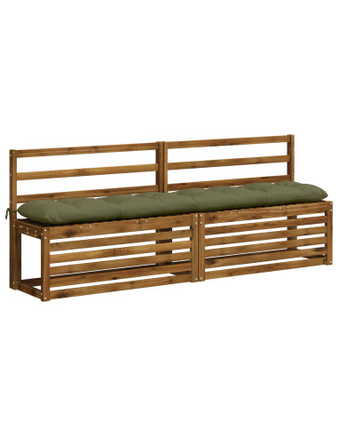 Cuscino per panchina VIANEN 100% Poliestere Verde Oliva