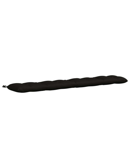Cuscino per panchina VIANEN 100% Poliestere Nero
