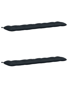 Cuscini per Panchina VIANEN 2 pz 100% Poliestere Blu Scuro 2