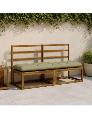 Cuscino per panchina VIANEN 100% Poliestere Verde chiaro