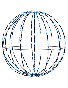 Luce a punta di Natale 120 LED Blu Diametro 40 x 42 cm 2