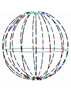 Luce a punta di Natale 120 LED Multicolore Diametro 40 x 42 cm 2