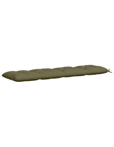 Cuscino per panchina VIANEN 100% Poliestere Verde Oliva
