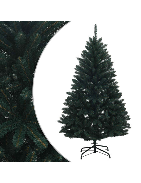 Albero di Natale Artificiale con Rami Pieghevoli 150 cm PVC