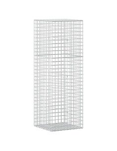 Gabione con filo da 5 mm e rete da 5x5 cm 50x50x150 cm 2