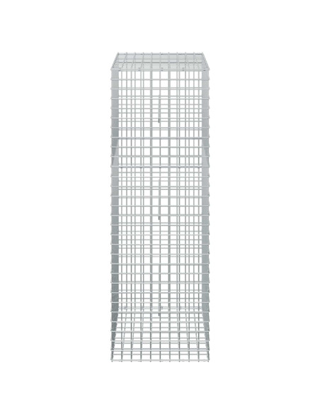 Gabione con filo da 5 mm e rete da 5x5 cm 50x50x150 cm