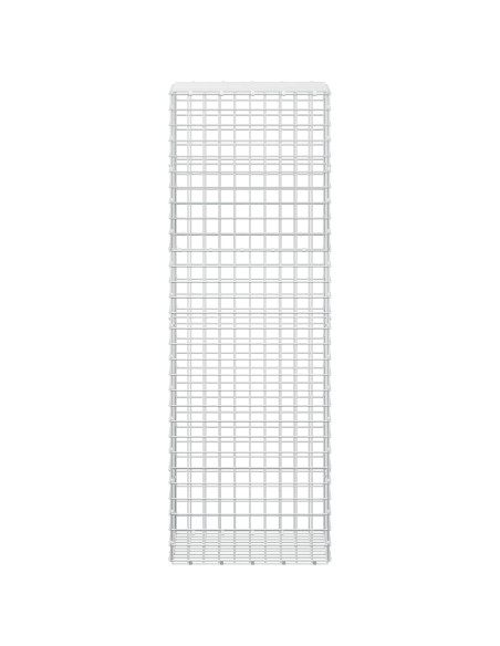 Gabione con filo da 5 mm e rete da 5x5 cm 50x50x150 cm