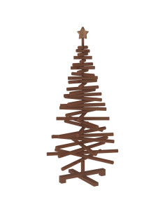 Albero di Natale in legno KOTKA 120 cm Legno Massello di Pino 2
