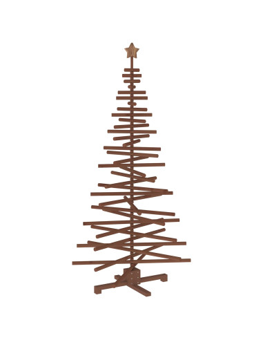 Albero di Natale in legno KOTKA 180 cm Legno Massello di Pino
