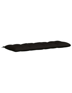Cuscino per panchina VIANEN 100% Poliestere Nero 2